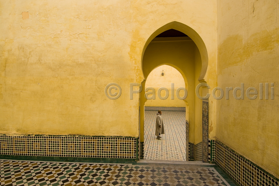 Mausoleum of Moulay Ismail, Meknes, Morocco
 (cod:Morocco 02)